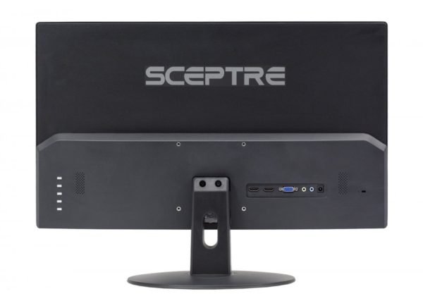 Sceptre E248W-19203R 24" Ultra Thin 75Hz 1080p LED Monitor 2X HDMI VGA Build-in Speakers, Metallic Black 2018 - Image 3