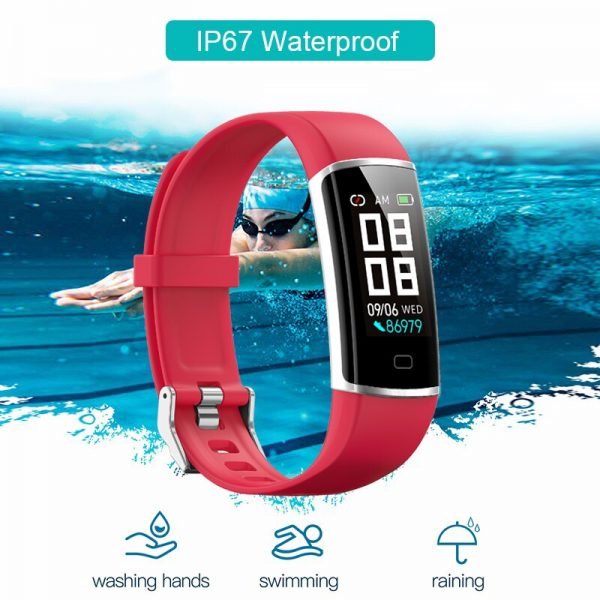2020 smart wristband Smart Bracelet Blood Pressure Measurement Smart Band Fitness Tracker Heart Rate Monitor Bluetooth Reminder - Image 3