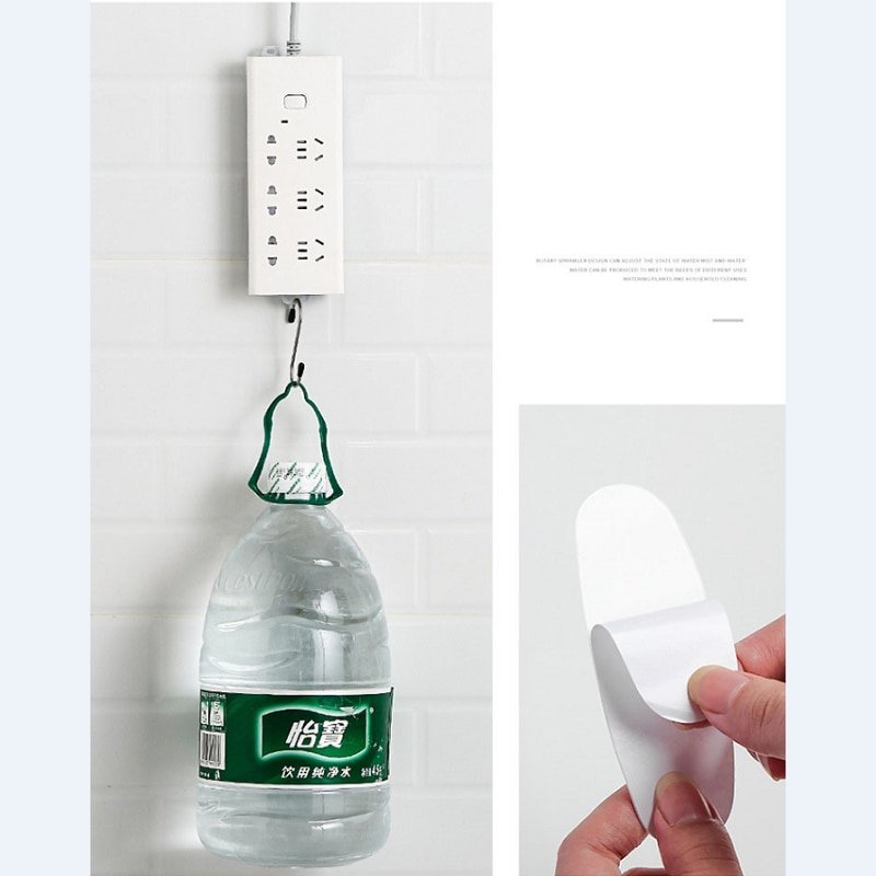 Kitchen Accessories Home Outlet Socket Outlet Socket Outlet Shelf Self-adhesive Storage Rack Wall Outlet Outlet Gadgets Tools - Image 4