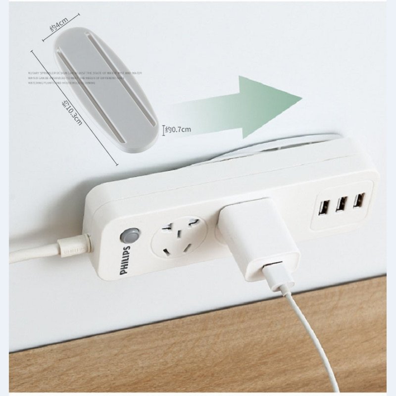 Kitchen Accessories Home Outlet Socket Outlet Socket Outlet Shelf Self-adhesive Storage Rack Wall Outlet Outlet Gadgets Tools - Image 6