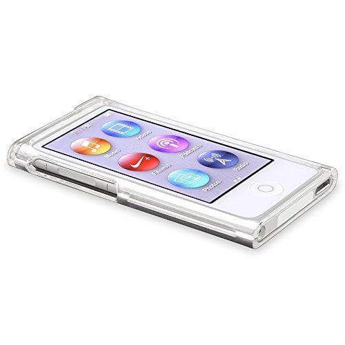 New Crystal Clear Transparent PC Hard full Boby Protection Skin Case Cover For Apple iPod Nano 7 cases Nano7 7G 7th fundas coque